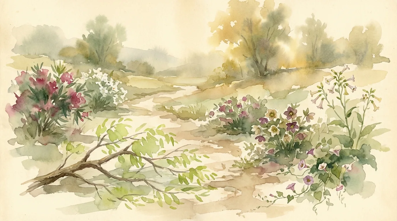 Addiction and Recovery · watercolor garden