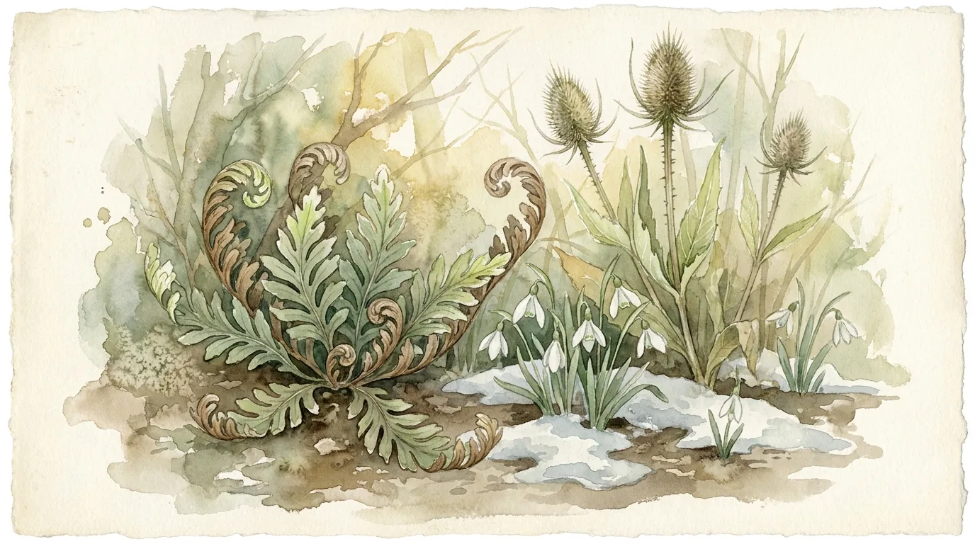 Depression and Emotional Health · watercolor garden