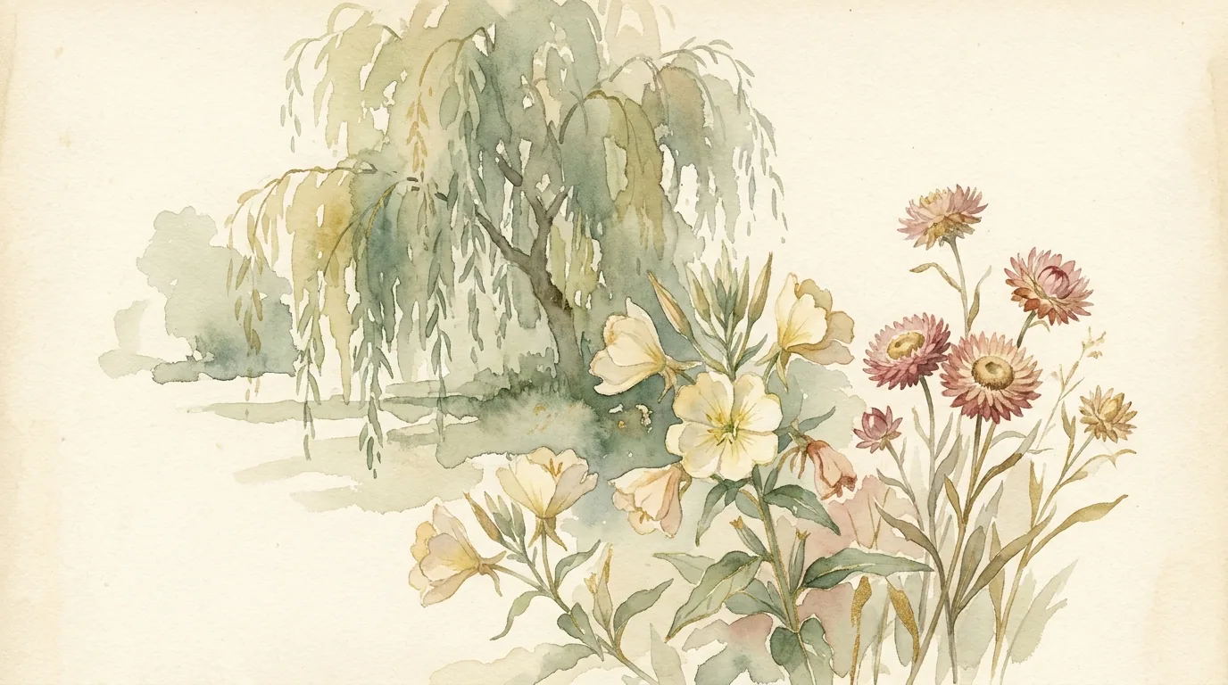 Grief and Loss · watercolor garden