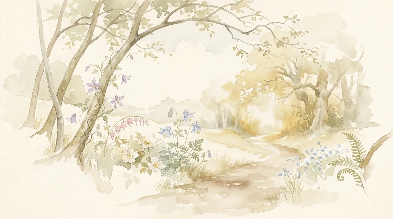 Relationships · watercolor garden